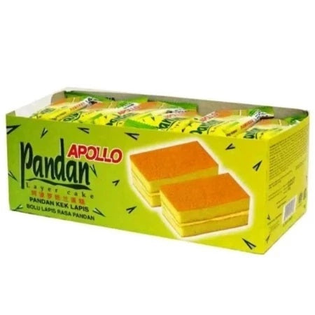 APOLLO Layer Cake Box Isi 24 pcs - Bolu Lapis Halal - Best Varian Rasa (SG)