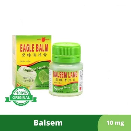 EAGLE BALM Balsem Cap Lang 10 Gr / 20 Gr / 40 Gr Medicine Rub Balsam Muscle Ointment (SG)