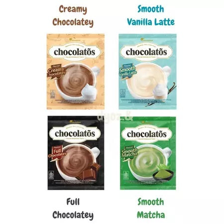 CHOCOLATOS DRINK Best Varian Flavour per pack isi 10 sachet (SG)