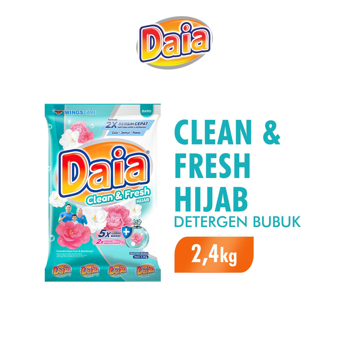 DAIA Excellent Washing & Laundry Detergen Powder (SG)
