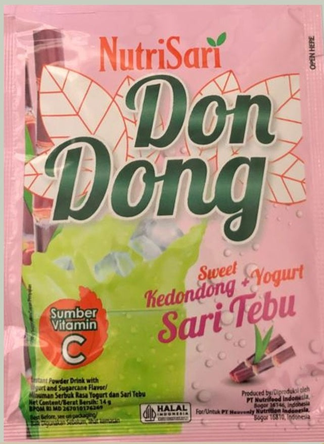 NutriSari Drink Sachet - Minuman Buah Vitamin C Vitamin D 10pcs AVAILABLE ALL VARIAN (SG)