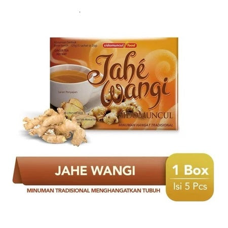 SIDOMUNCUL STMJ Susu Telur Madu Jahe | Jahe Wangi | 1 box 5 sachets Minuman Tradisional & Herbal (SG)