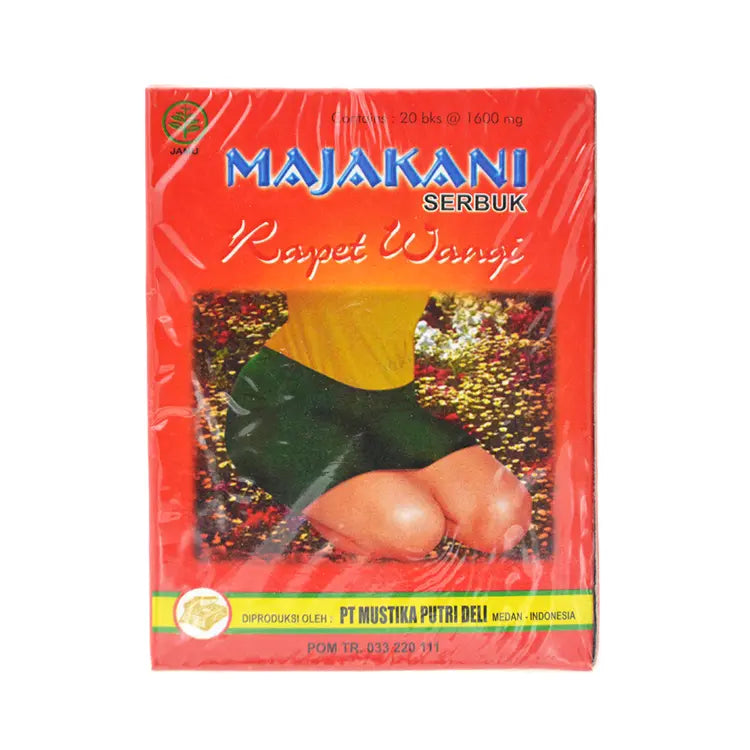 Jamu MAJAKANI RAPET WANGI SERBUK For Women 1 Box Contain 20 pcs @ 1600 mg (SG)