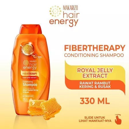 Makarizo Hair Energy Fibertherapy Conditioning Shampoo 170ml and 330ml (SG)