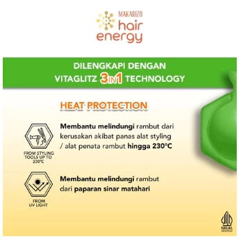 Makarizo Hair Energy VITAGLITZ Hair Keratin Serum BUNDLE per BOX (SG)