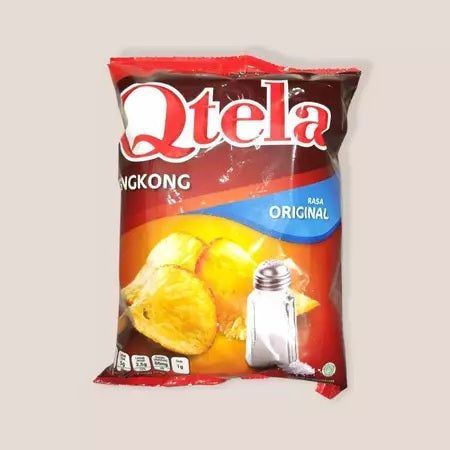 QTELA Singkong Original 55 Gr Cassava Chips (SG)