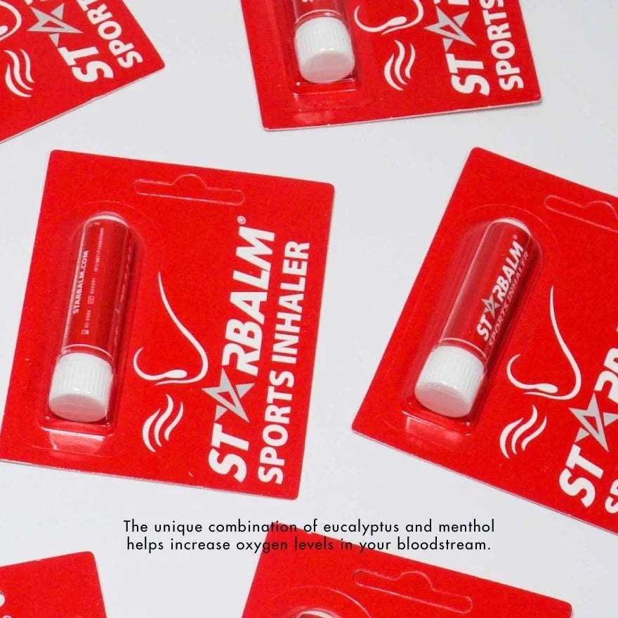 STARBALM Sports Inhaler (Clear Nasal Passageway + Improve Stamina & Endurance + Increase Oxygen in Bloodstream) 1.1g (SG)