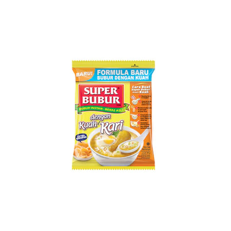 SUPER BUBUR / Instan Porridge So Yummy, Bundle of 3 Sachets 50GR OR 1 Cup of 89GR