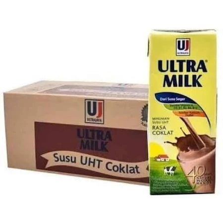Susu UHT ULTRA MILK 200ML/250ML BUNDLE per DUS/CTN contain 24pcs (SG)