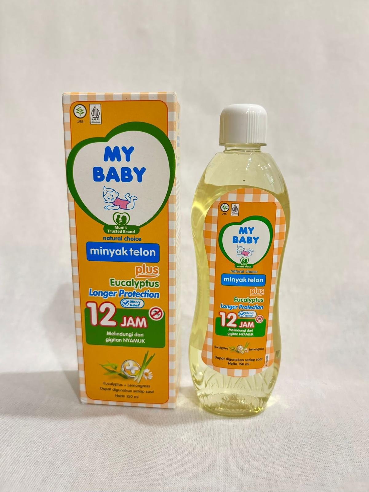 SG Bundle 1/3/6 Minyak Telon Oil My Baby Plus Longer Protection 12 Hours mybaby minyaktelon (SG)