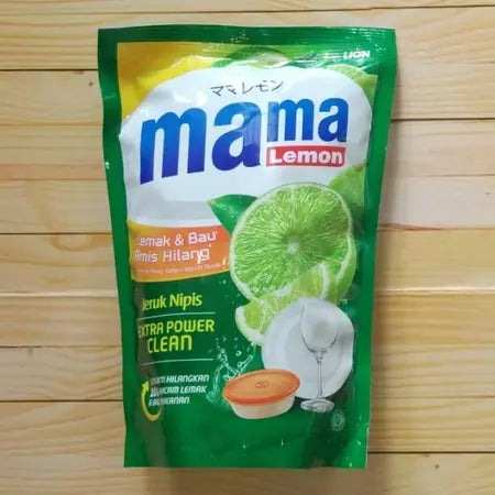 Mama Lemon Jeruk Nipis Sabun Pencuci Piring dan Gelas Kemasan Refill 690ML (SG)