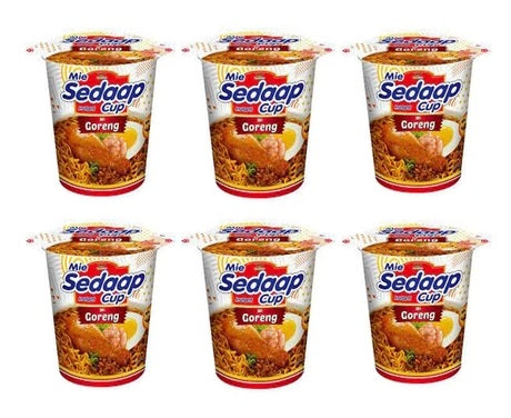MIE SEDAAP CUP Goreng 1 dus isi 12 cup instan noodle mie sedap (SG)