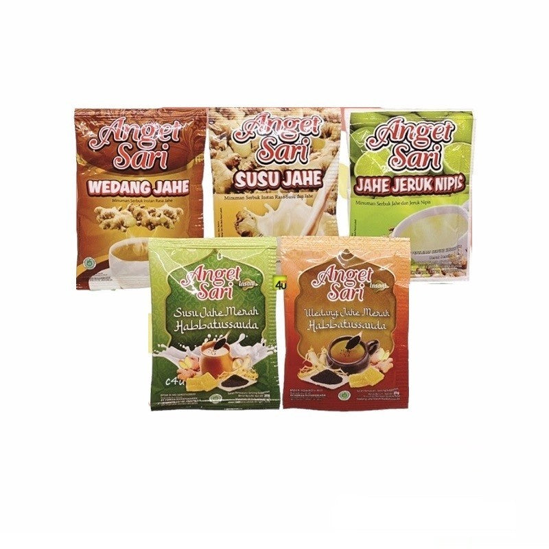 Anget Sari Susu & Wedang Jahe 1X25 Gram Minuman Tradisional & Herbal (SG)