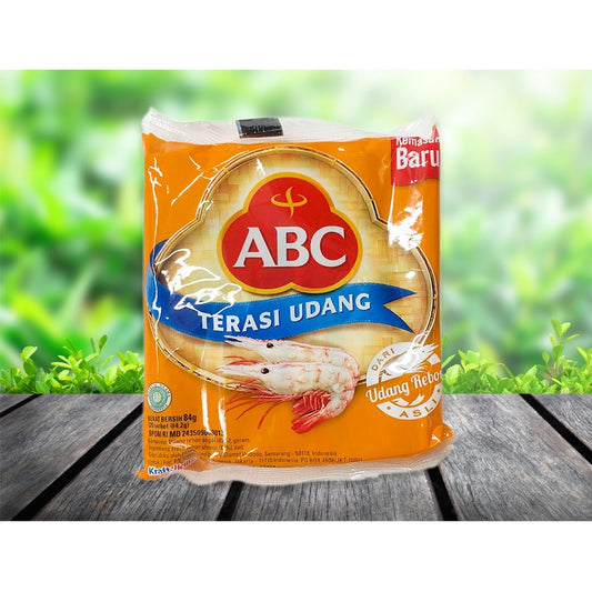 ABC Terasi Udang 1 pack contains 20 sachet x 3.8 gram (SG)