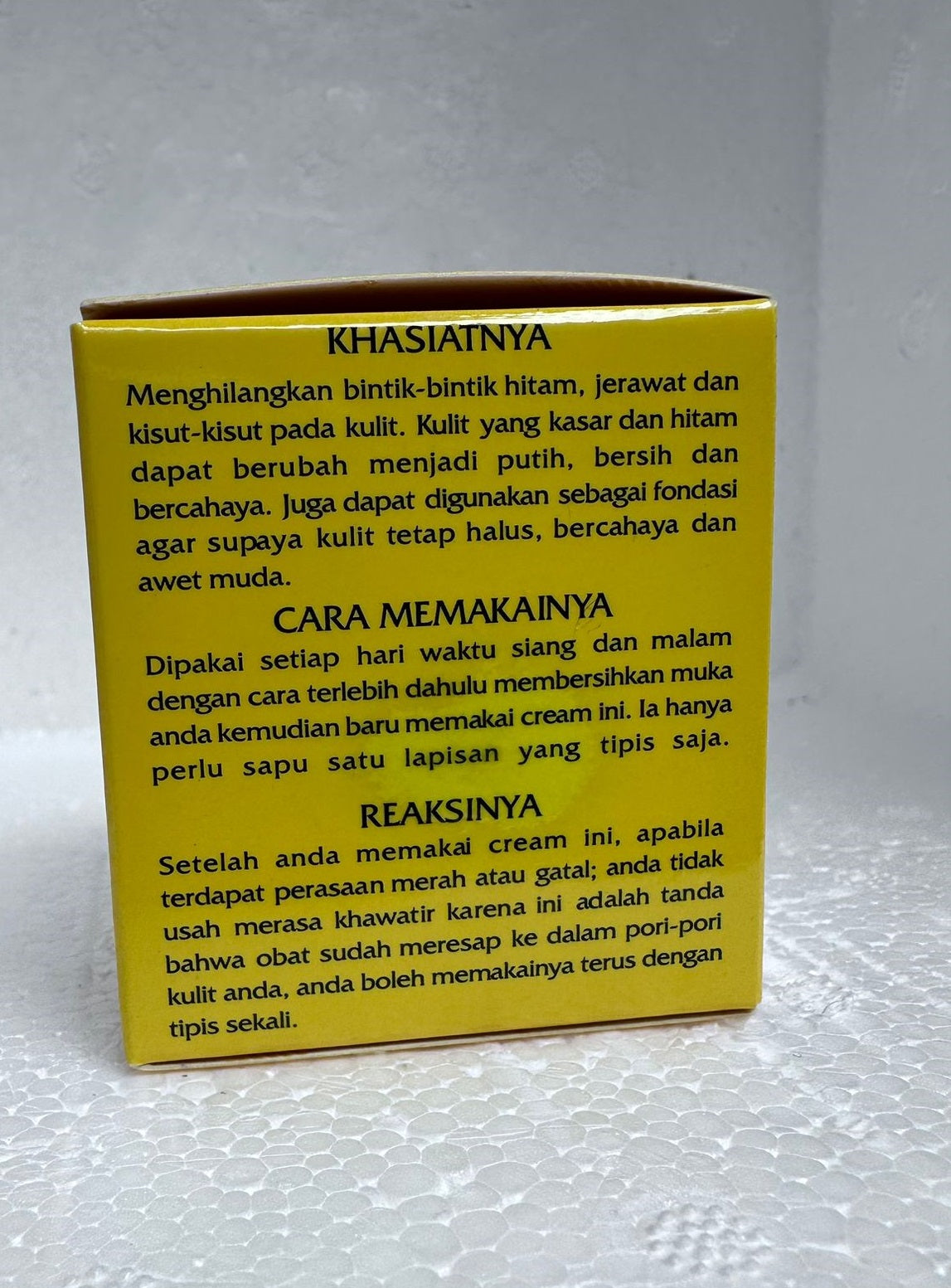 TEMULAWAK Cream Pencerah Untuk Pagi dan Malam Original (SG)