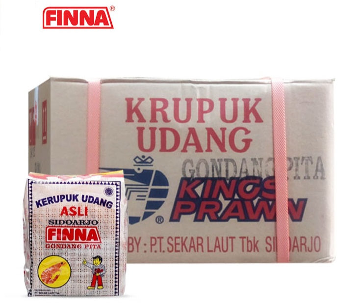 Finna Gondang Pita Shrimp Crackers (Kerupuk Udang) 500gram (SG)
