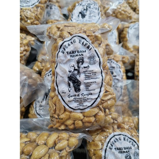 Kacang Kapri Tari Bali Garlic Peanut Khas Bali 1 Pack x 300gram (SG)