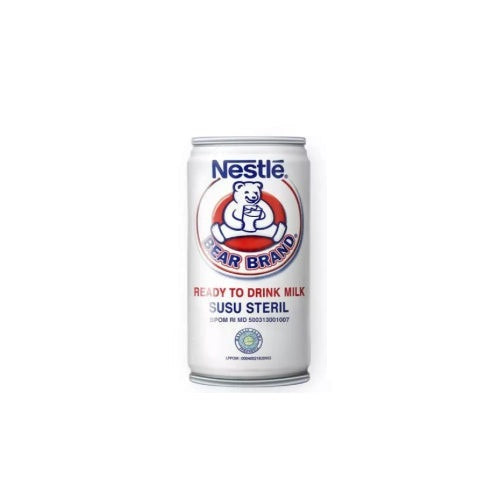 NESTE, BEAR BRAND, 1 CAN x 189mL - Ready To Drink Milk - Susu Steril (SG)