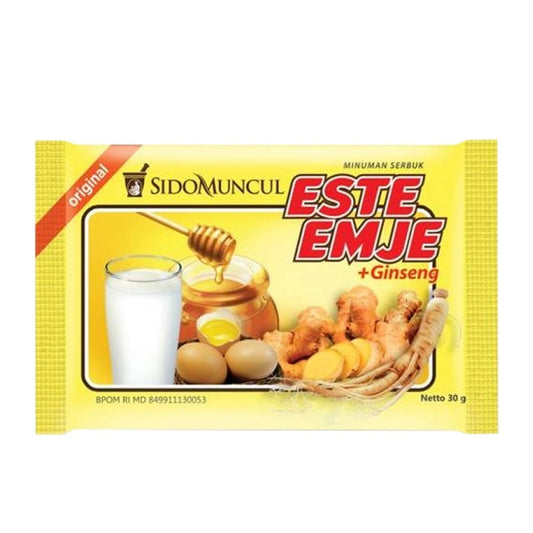 STMJ EsteEmje Susu Telur Madu Jahe at 1X30 Gram Minuman Tradisional & Herbal (SG)