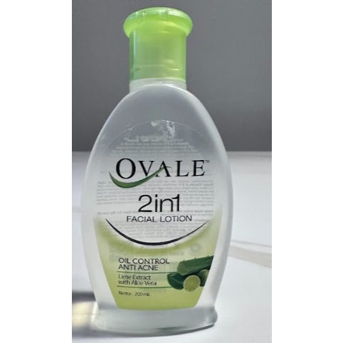 OVALE 2in1 Facial Lotion Lemon Extract With Aloe Vera 200ML (SG)