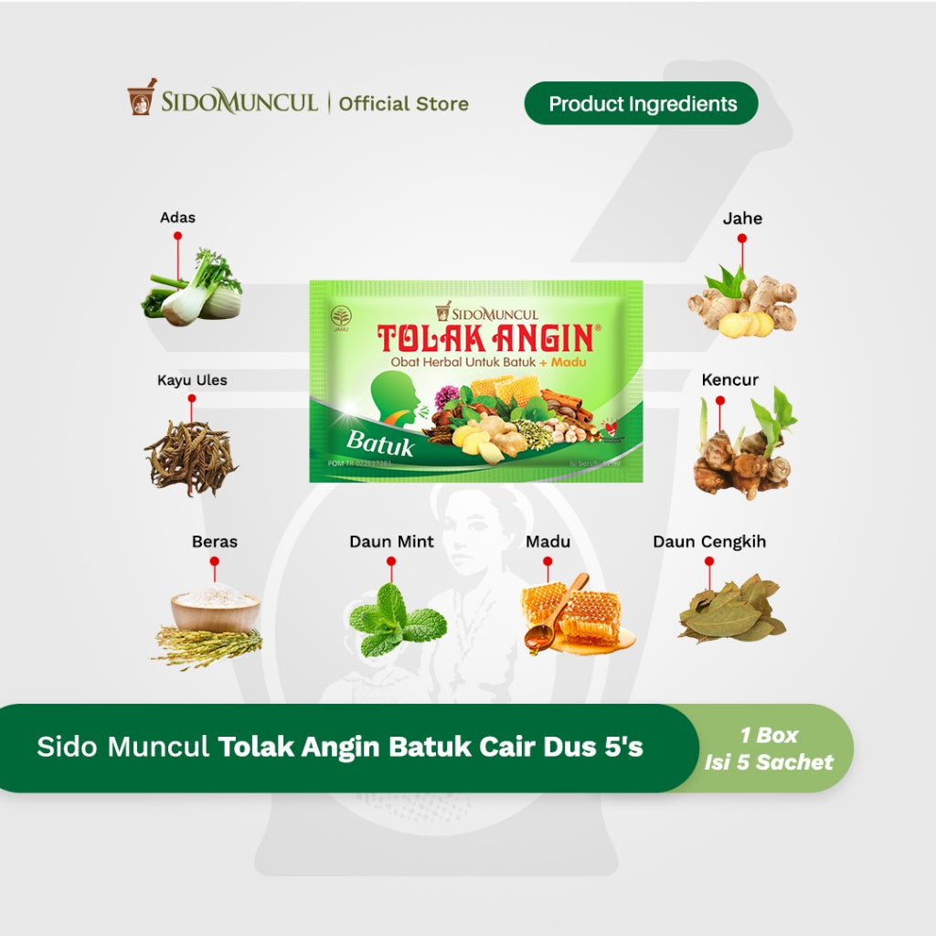 Tolak Angin SidoMuncul Per Box atau Sachet (SG)