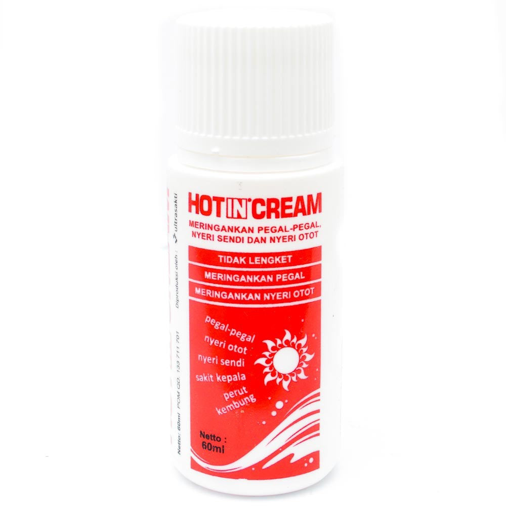 HOTIN CREAM Botol | Mengatasi Pegal-Pegal | Nyeri Otot | Masuk Angin  (SG)
