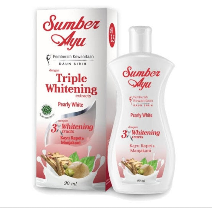 SUMBER AYU (Manjakani Keset | Whitening Clear White | Triple Whitening Pearly White) 50ML / 90ML / 200ML (SG)