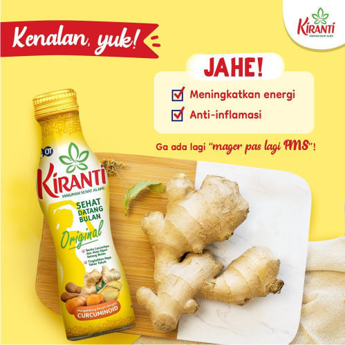 ORANG TUA, KIRANTI, 1 Bottle x 150mL - Healthy Drink to Help Relieve Menstrual Pain (SG)