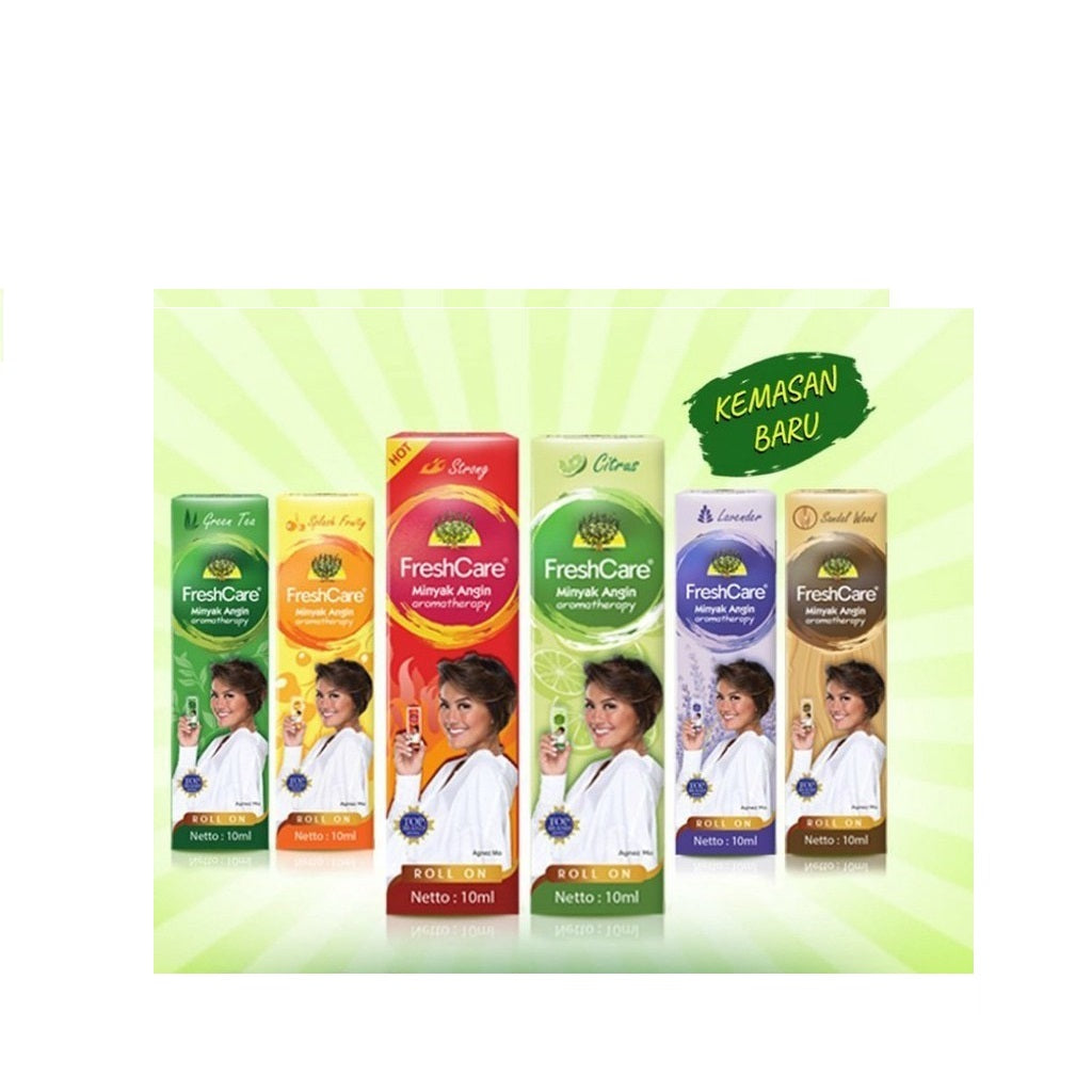 Freshcare Minyak Angin fresh care minyakangin Aromatherapy Oil Roll 1 pack x 10ml (SG)
