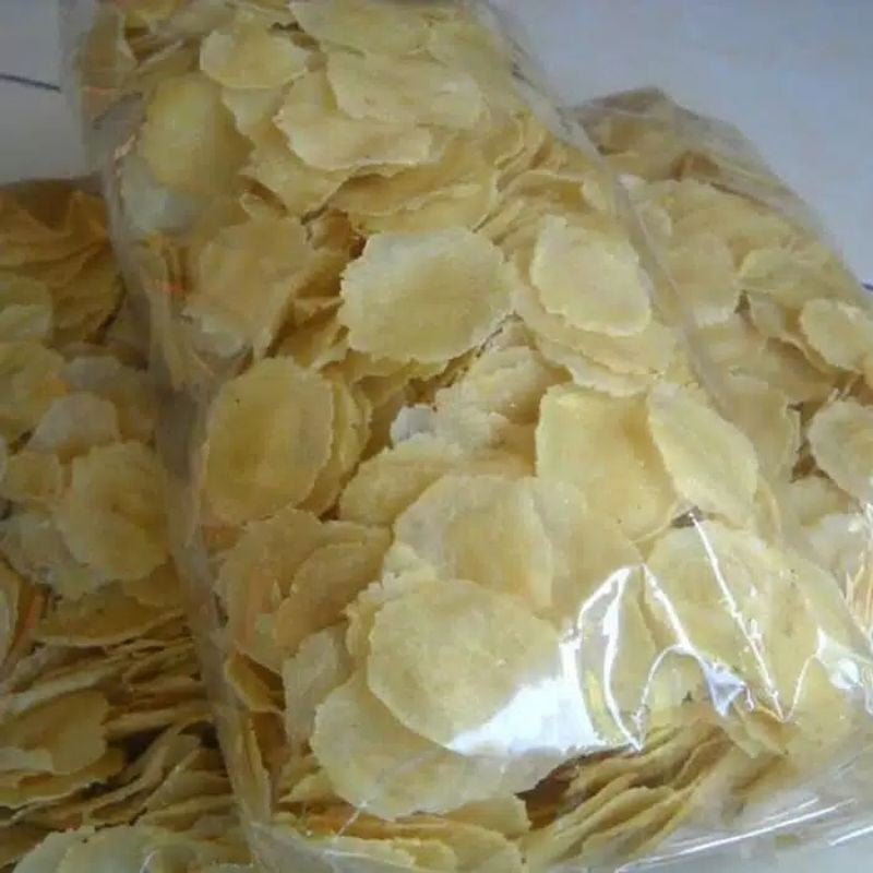 Emping Melinjo (Kerupuk Emping) 1000gram No Brand OR Brand MY (SG)