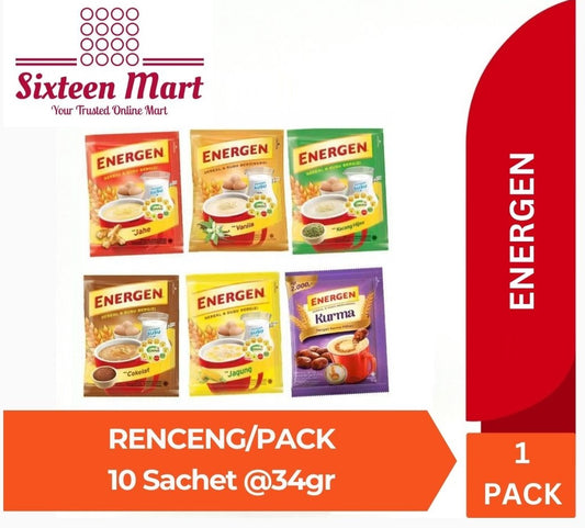 Energen Nutritious Cereal and Milk Sachet 10pcs (SG)
