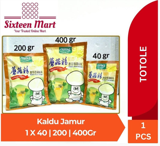 Totole Kaldu Jamur (Mushroom) 40 or 80 or 200 or 400gram (SG)