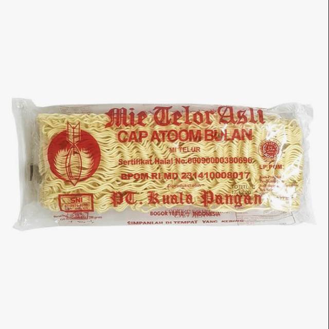 Mie Telor cap Atoom Bulan 200gr (SG)