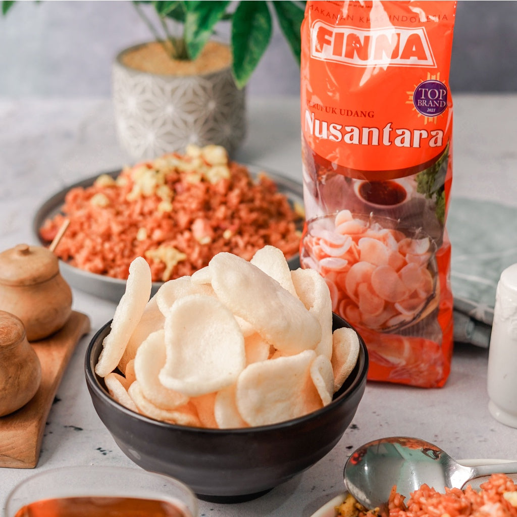 Finna Nusantara Shrimp Cracker (Kerupuk Udang) 380gram (SG)