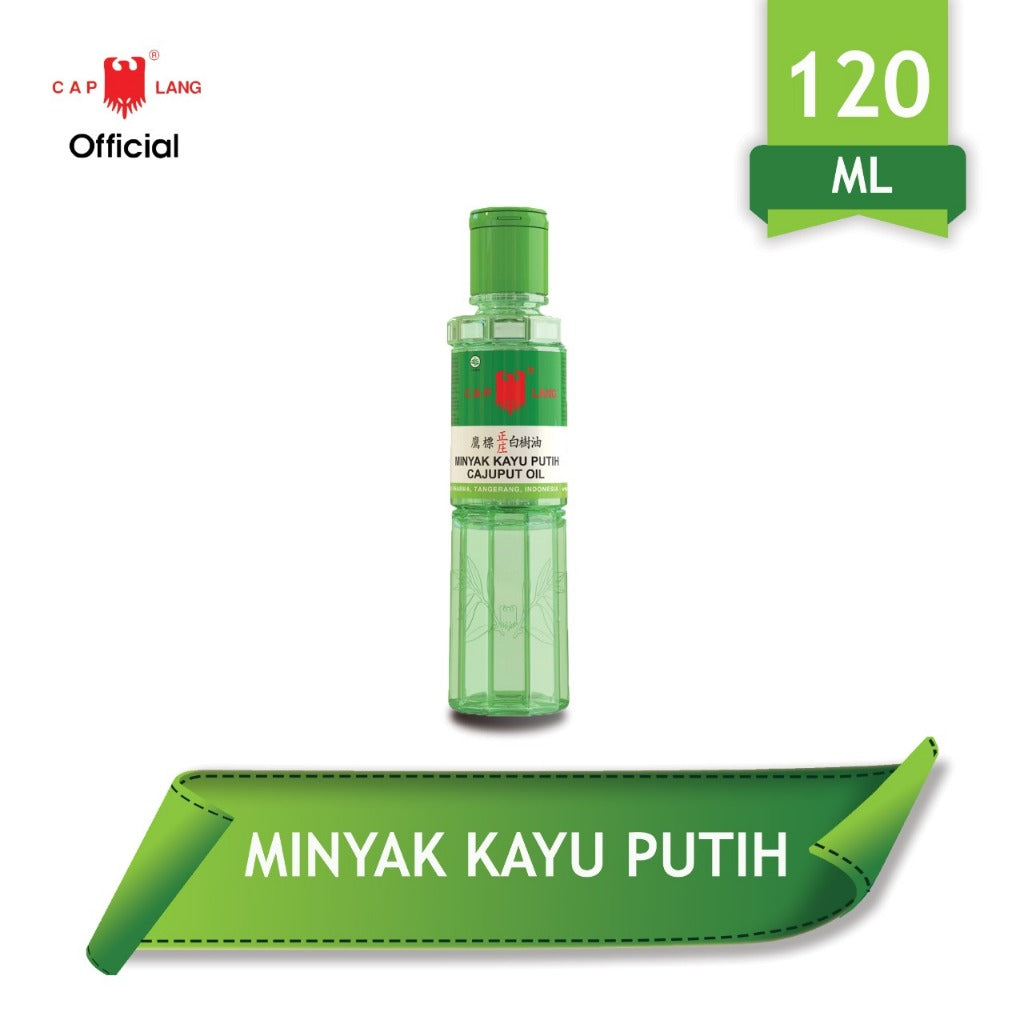 Cap Lang Minyak Kayu Putih 15 mL, 30 mL, 60 mL, 120 mL, 210 mL / Masuk Angin / Pusing / Kembung / Mual / Kayu Putih / Muntah / Pencernaan (SG)