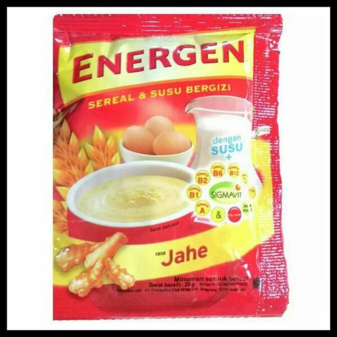 Energen Nutritious Cereal and Milk Sachet 10pcs (SG)