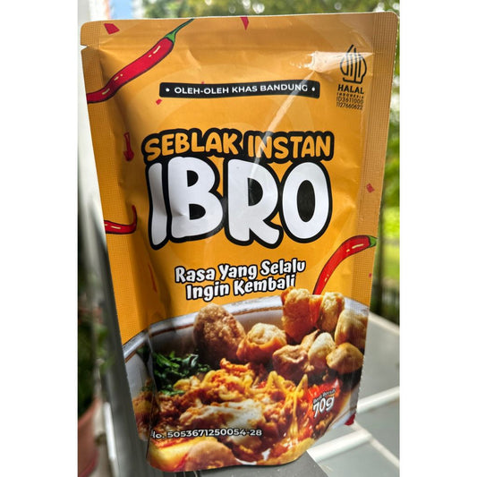 Seblak Kuah Instan Ibro 1 Pack 70gram  (SG)