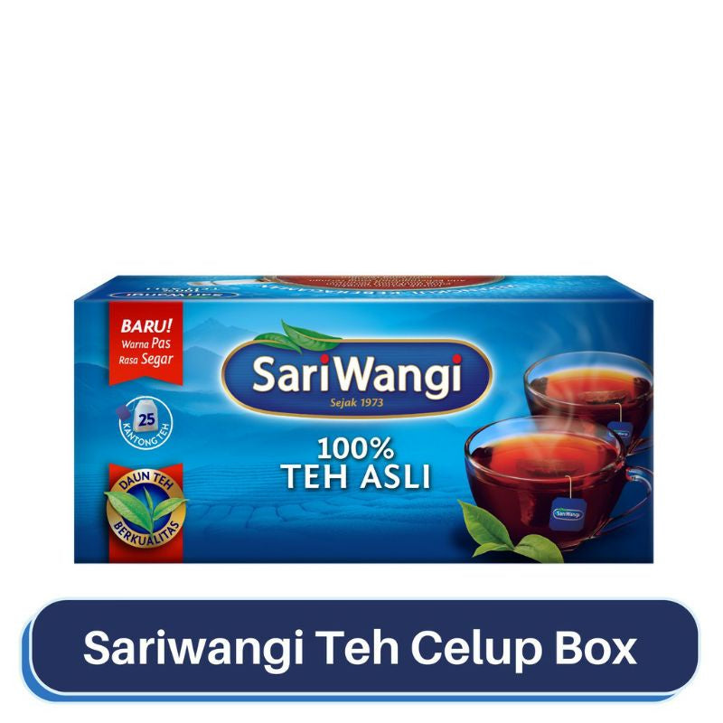 SARI WANGI 100% TEH ASLI ORIGINAL 1 box 25 teabags (SG)