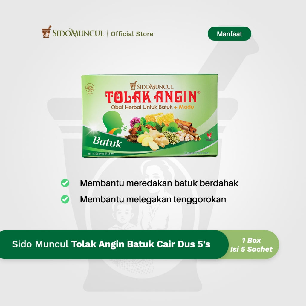 Tolak Angin SidoMuncul Per Box atau Sachet (SG)