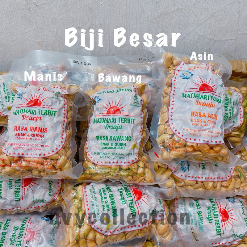 Kacang Bali Cap MATAHARI Khas Bali 1 Pack x 250gram (SG)