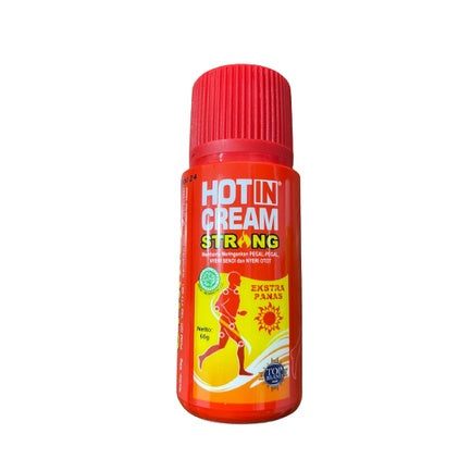HOTIN CREAM Botol | Mengatasi Pegal-Pegal | Nyeri Otot | Masuk Angin  (SG)