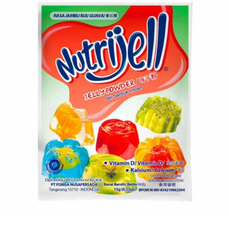 NUTRIJELL Jelly 1 Sachet x 15 gram AVAILABLE ALL VARIAN (SG)