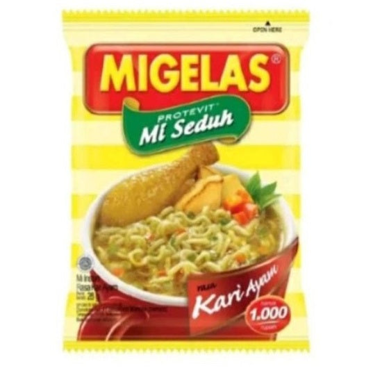 MIE MI GELAS 30g (1 Light Contents 10pcs) So Yummy migelas (SG)