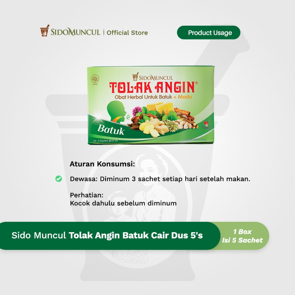 Tolak Angin SidoMuncul Per Box atau Sachet (SG)