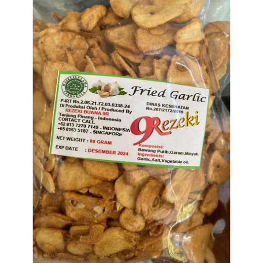 Fried Garlic 80 gram or 400 gram (SG)