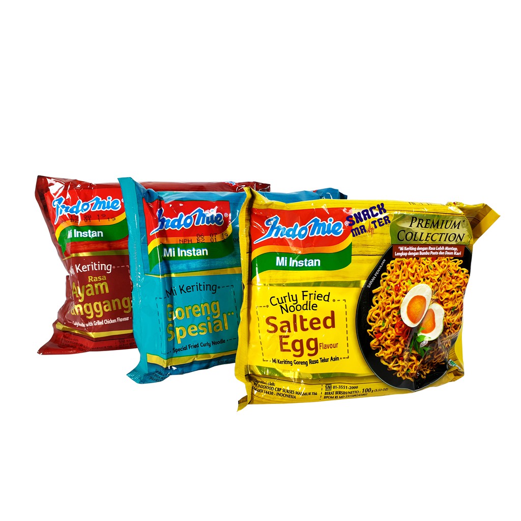 Indomie Instant Noodle PREMIUM MIE KERITING 1 pcs (SG)