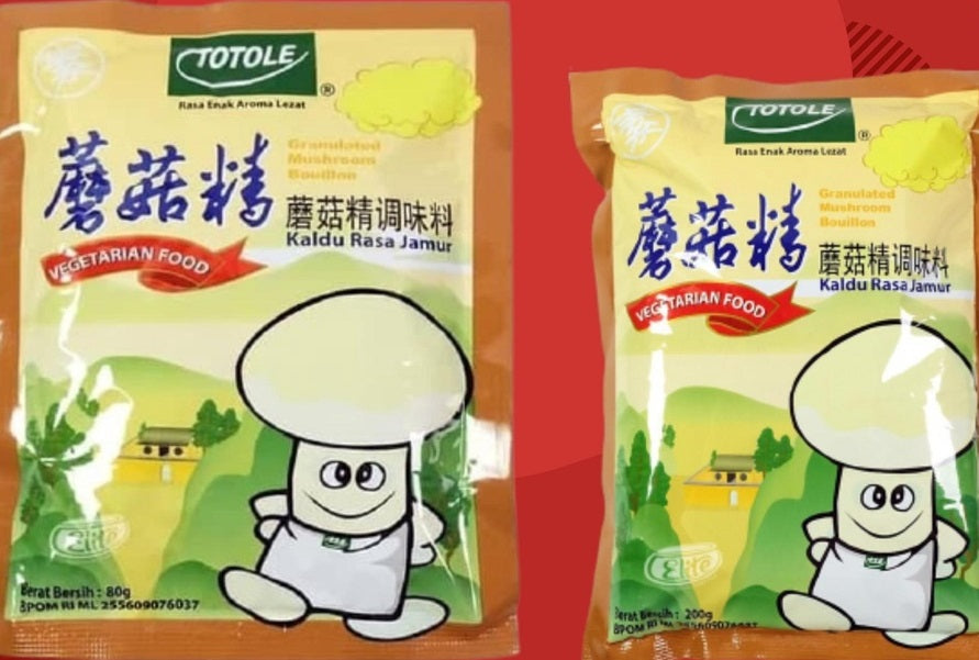 Totole Kaldu Jamur (Mushroom) 40 or 80 or 200 or 400gram (SG)