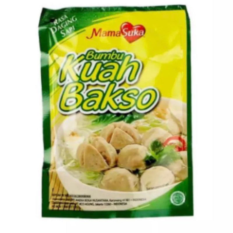 MamaSuka Bumbu Kuah Bakso / MamaSuka Seasoning | Indonesian Seasoning | Sachet 1 x 100gr or 250gr (SG)