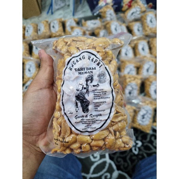 Kacang Kapri Tari Bali Garlic Peanut Khas Bali 1 Pack x 300gram (SG)