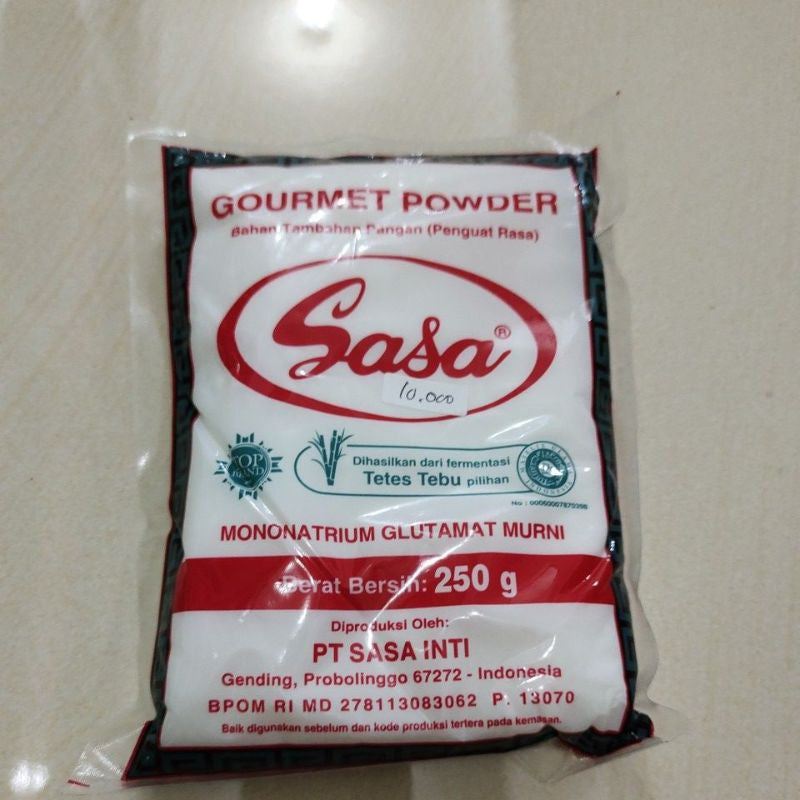 Sasa Micin Vetsin MSG Gourmet  Powder 1 Sachet x 250 gram (SG)